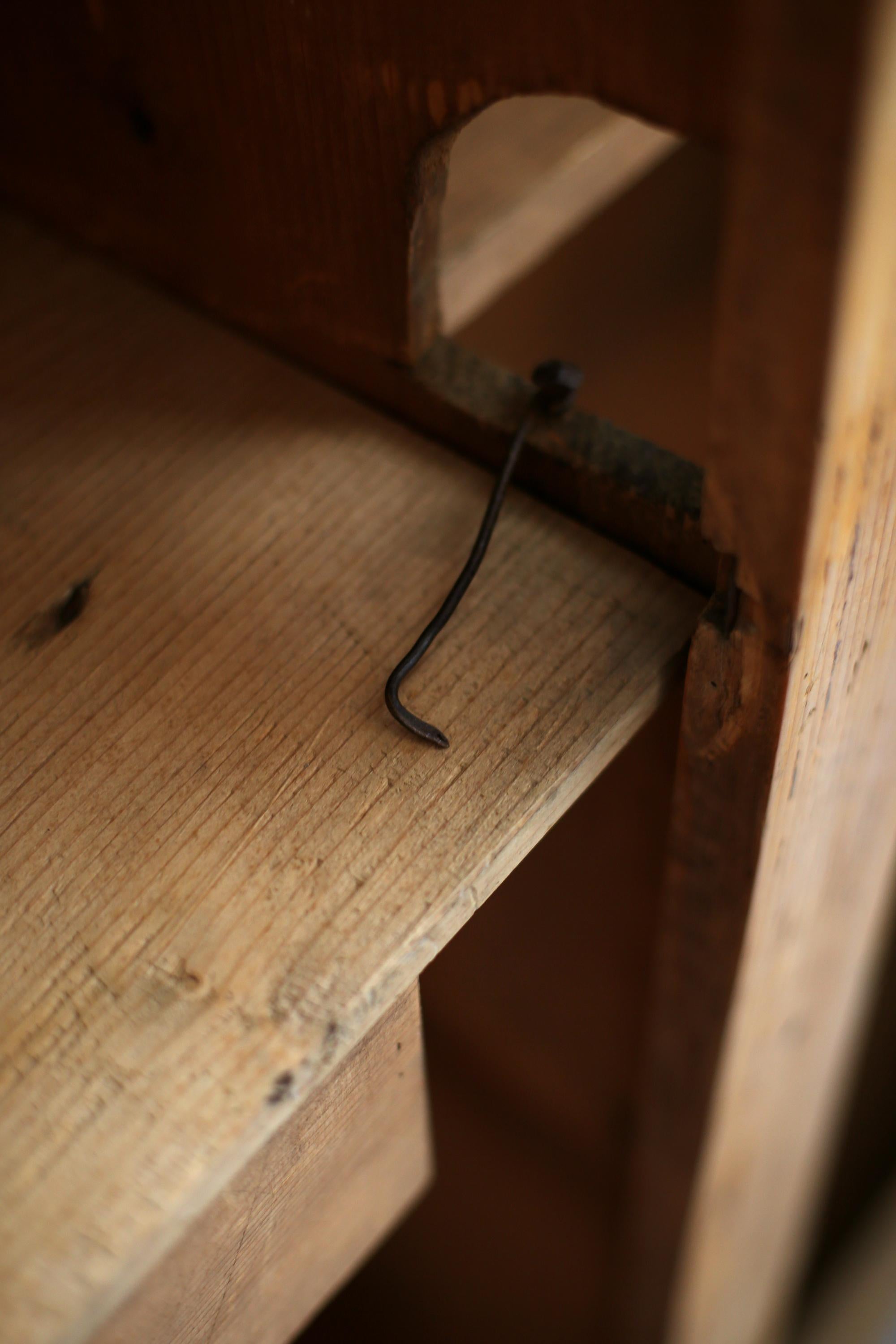 19th Century French Scrubbed Pine Cupboard For Sale 12