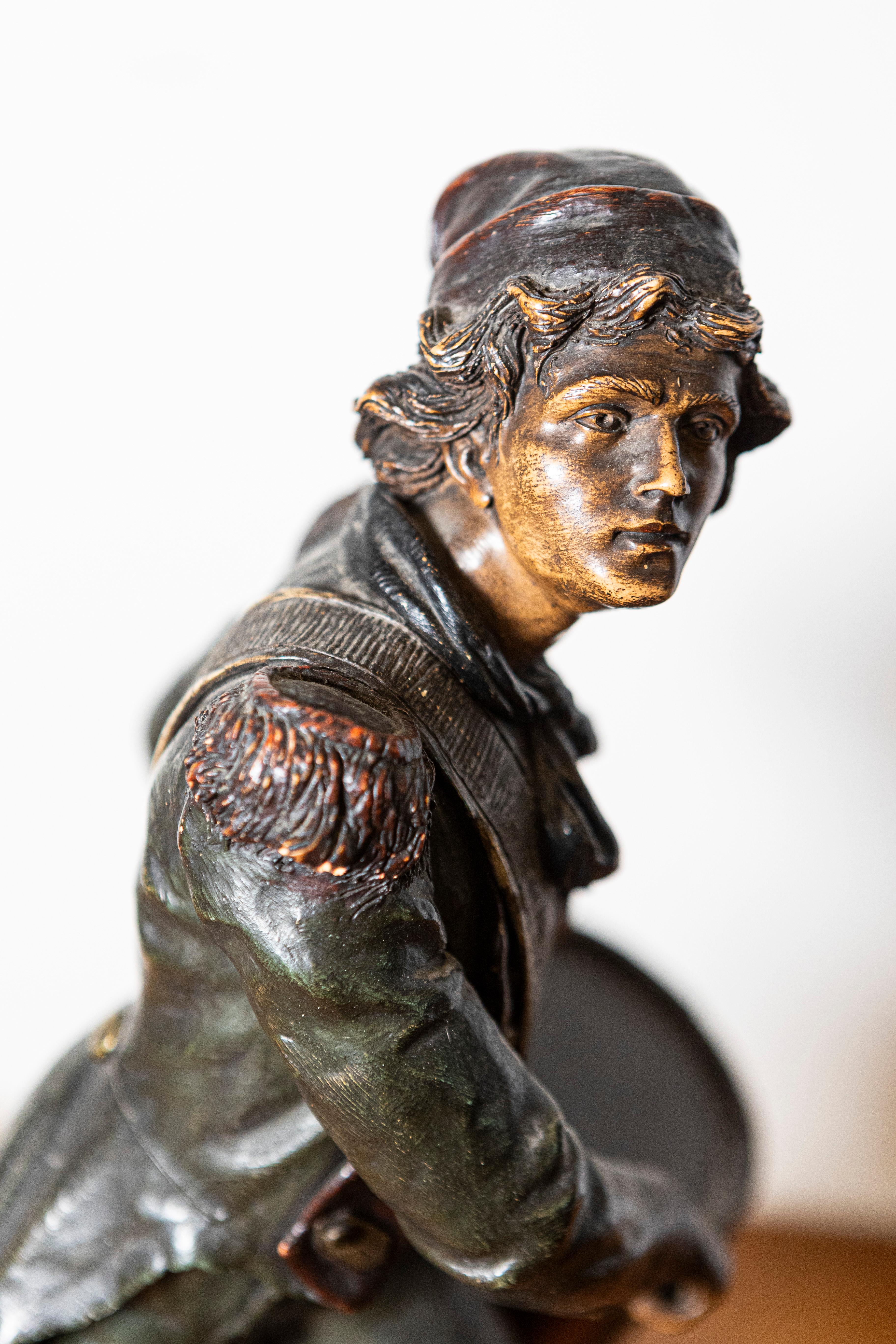 Bronzo Scultura francese del XIX secolo in vendita