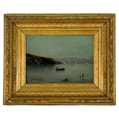 19th Century French Sea Scape Painting