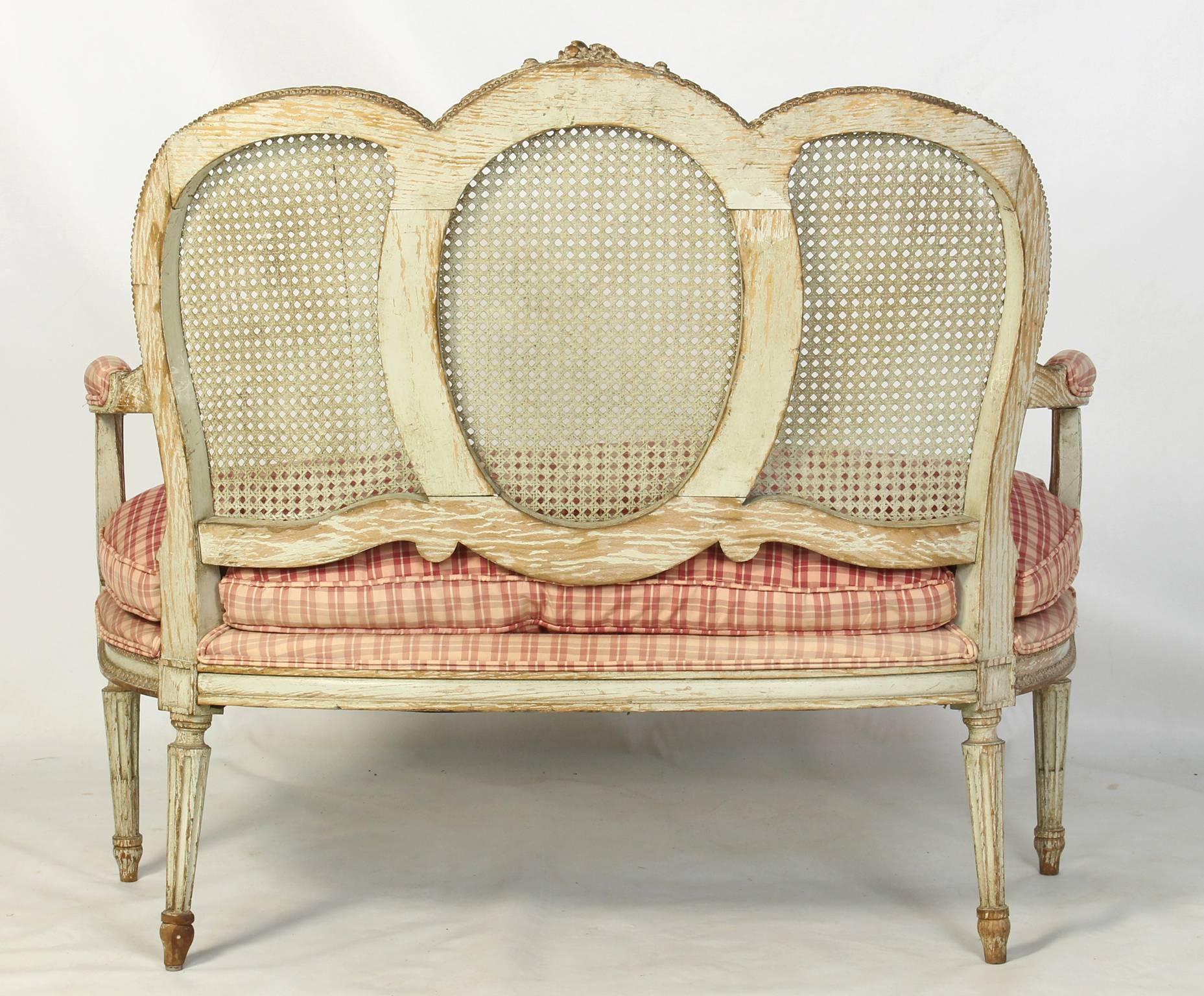 Louis XVI 19th Century French Settee