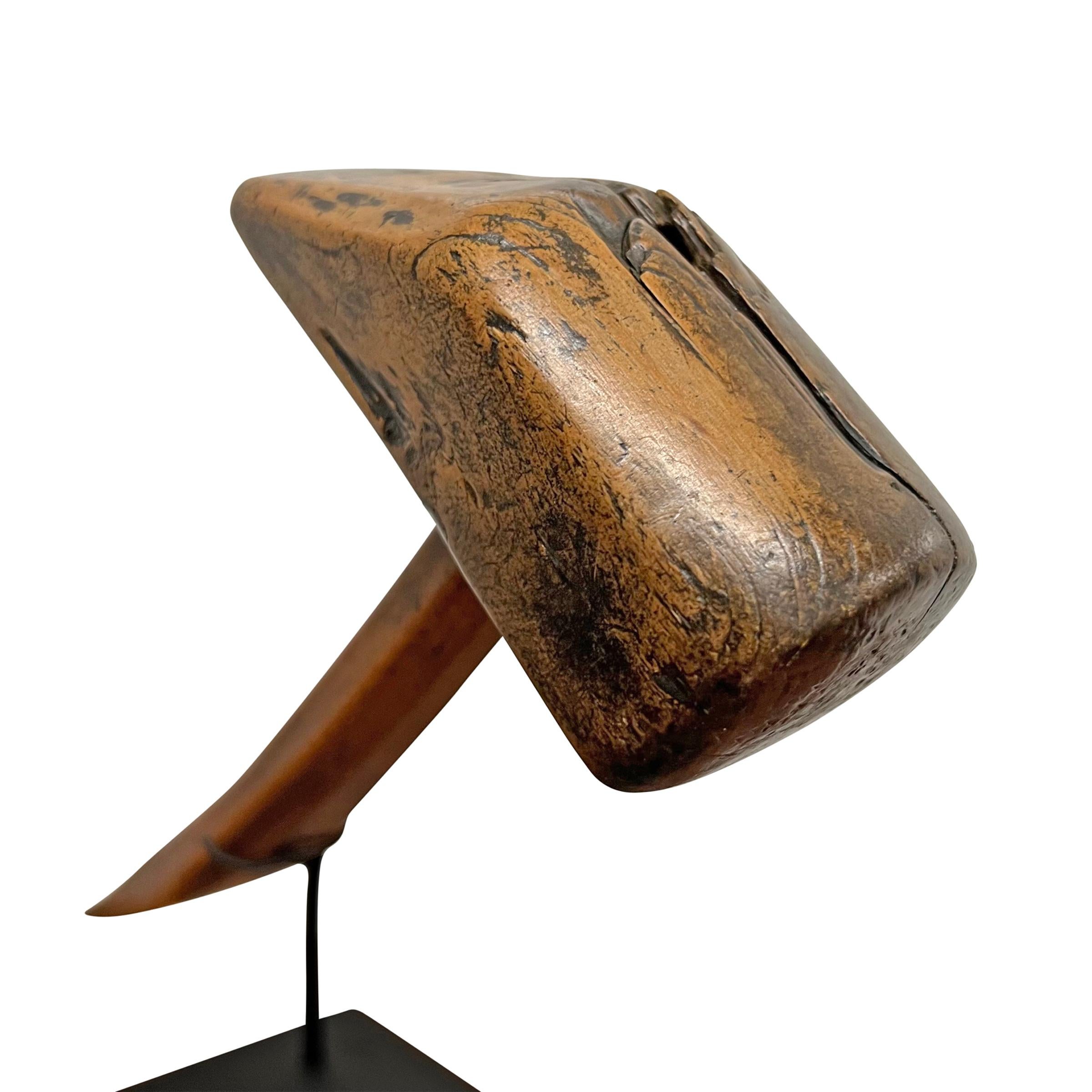 Französischer Schusterhammer aus dem 19. Jahrhundert auf einer speziellen Halterung im Angebot 4