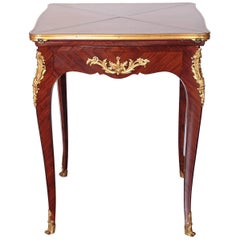 19th Century French Signed P Sormani Envelope Game Table