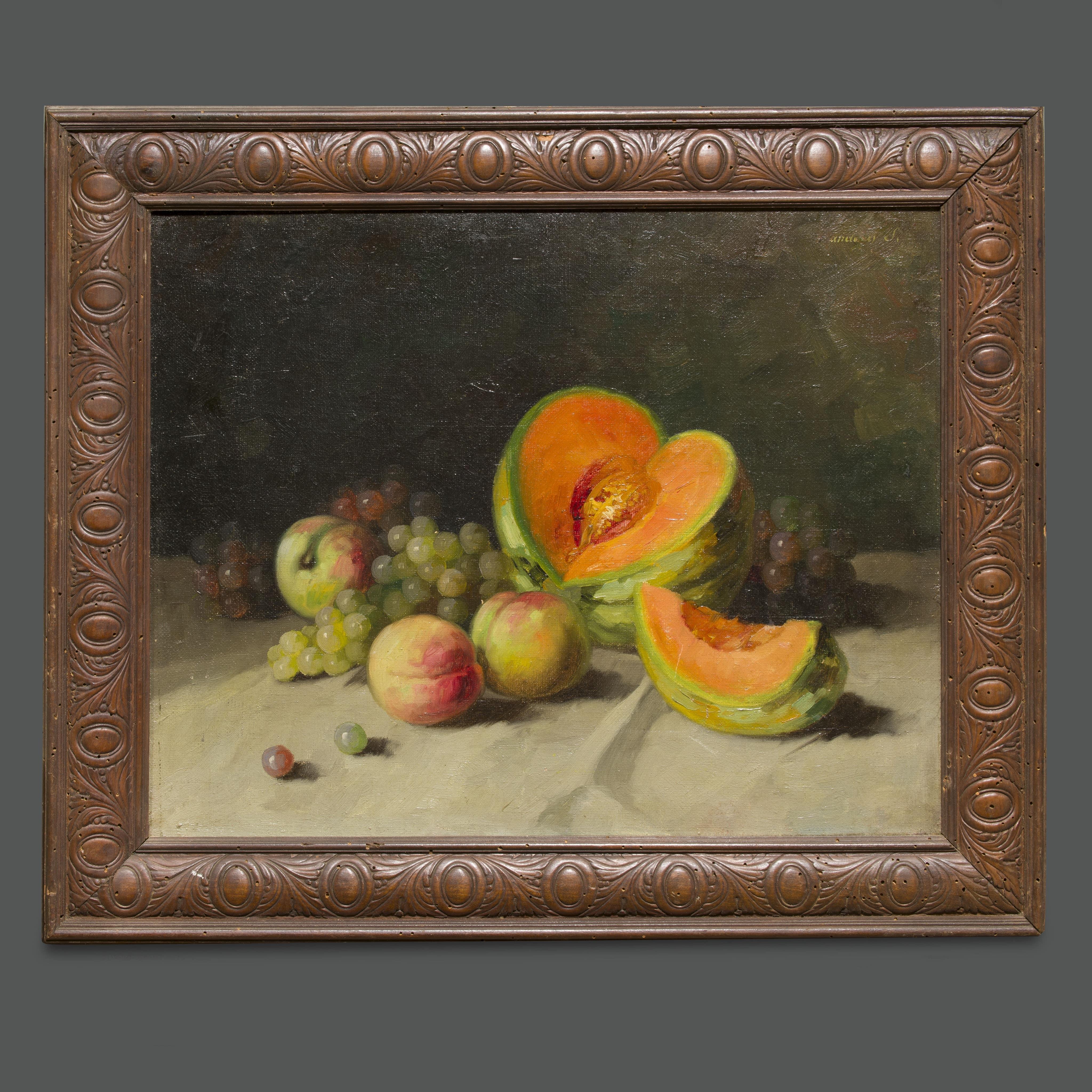 Louis Philippe 19th Century French Signed Still Life For Sale