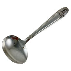 19th Century French Silver Absinthe Sugar Melting Spoon