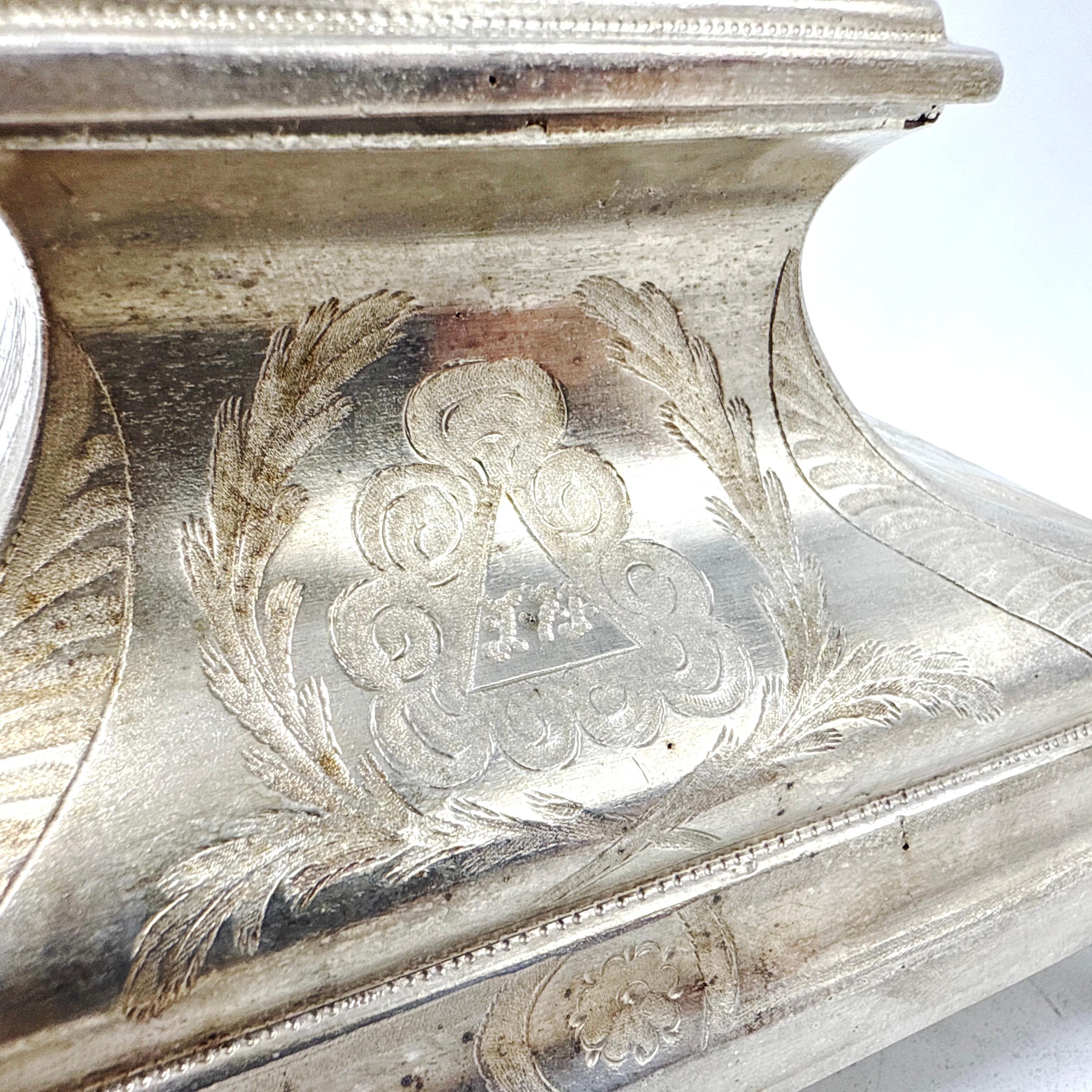 Ostensoir français en argent et en bronze du XIXe siècle en vente 5