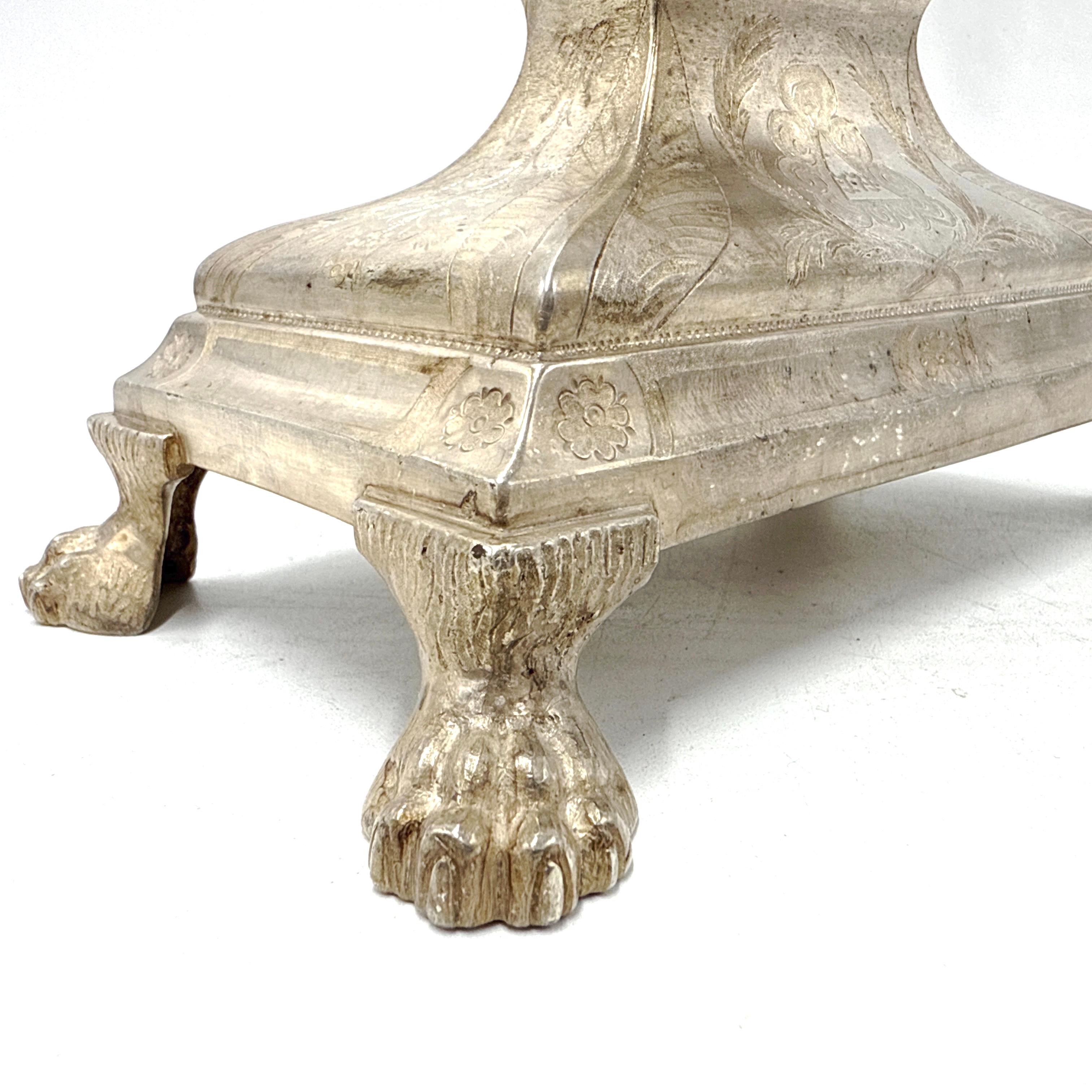 Ostensoir français en argent et en bronze du XIXe siècle en vente 6