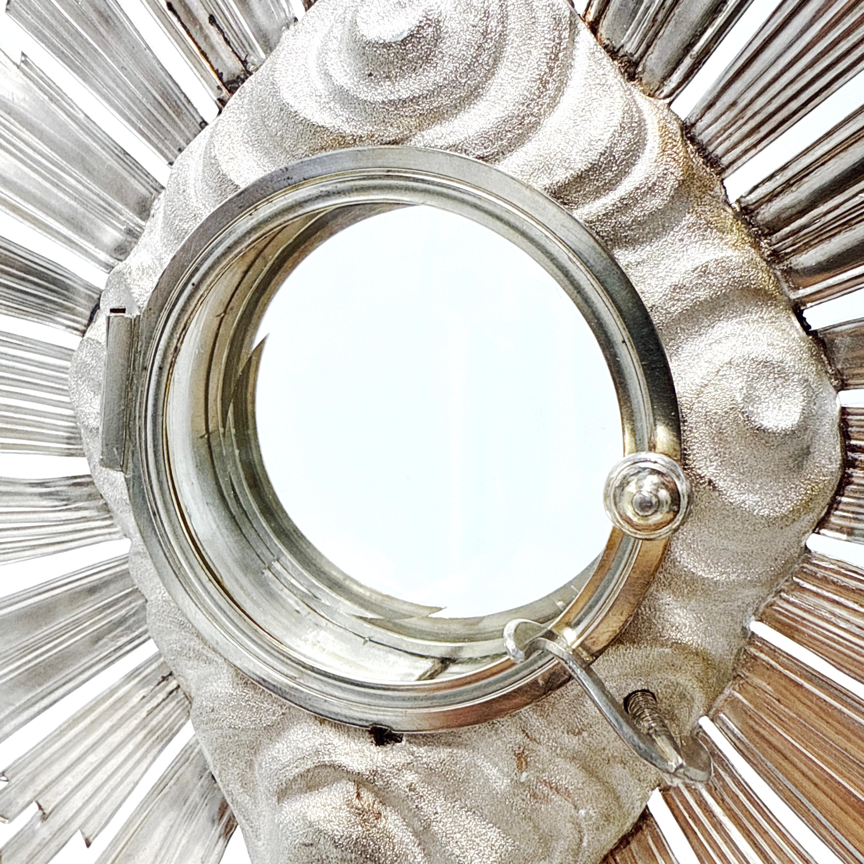 Ostensoir français en argent et en bronze du XIXe siècle en vente 1