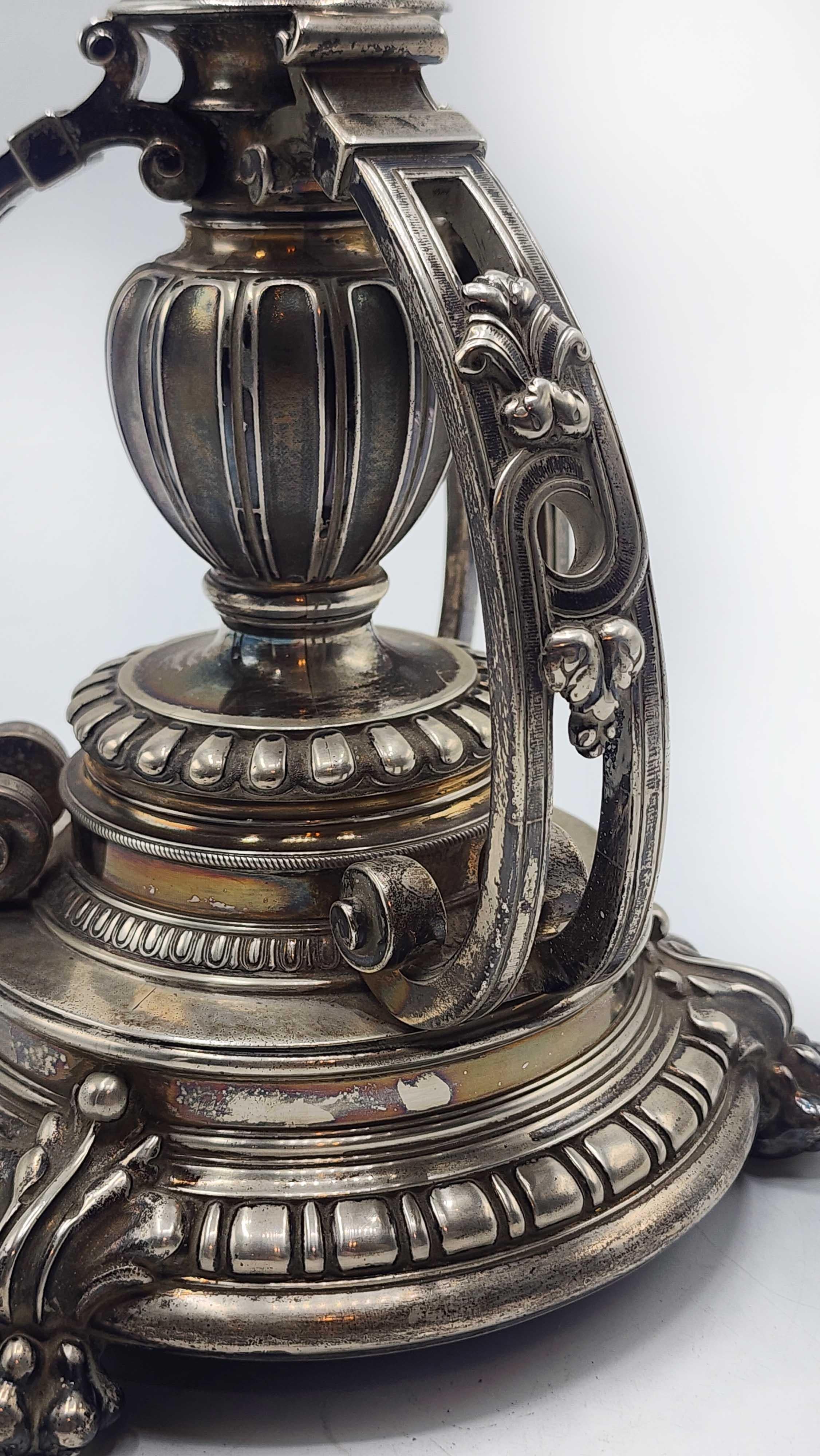 Belle Époque Candelieri d'argento francesi del XIX secolo in vendita