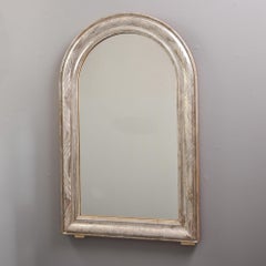 19th Century French Silver Gilt Louis Philippe Mirror