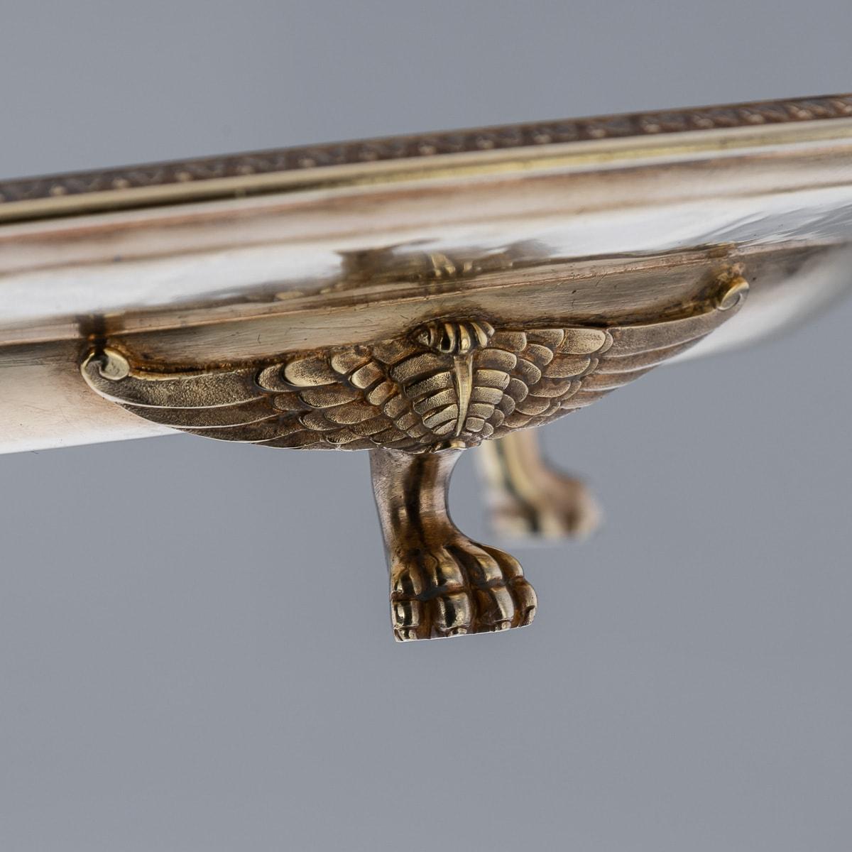 19th Century French Silver-Gilt Pair of Dishes, Odiot, circa 1890 For Sale 9