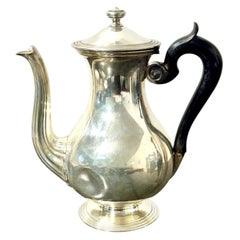 19th Century French Silver-Plated Coffee Pot