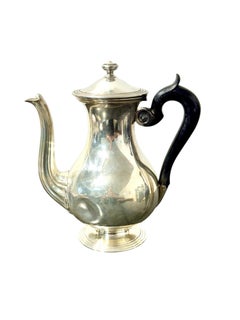 19th Century French Silver-Plated Coffee Pot