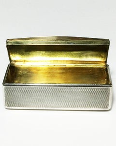 19th Century French Silver Snuff Box