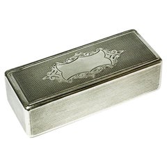 19th Century French Silver Snuff Box