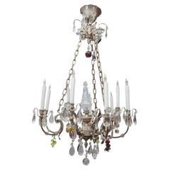 19th Century French Silvered Bronze Hanging Fruit