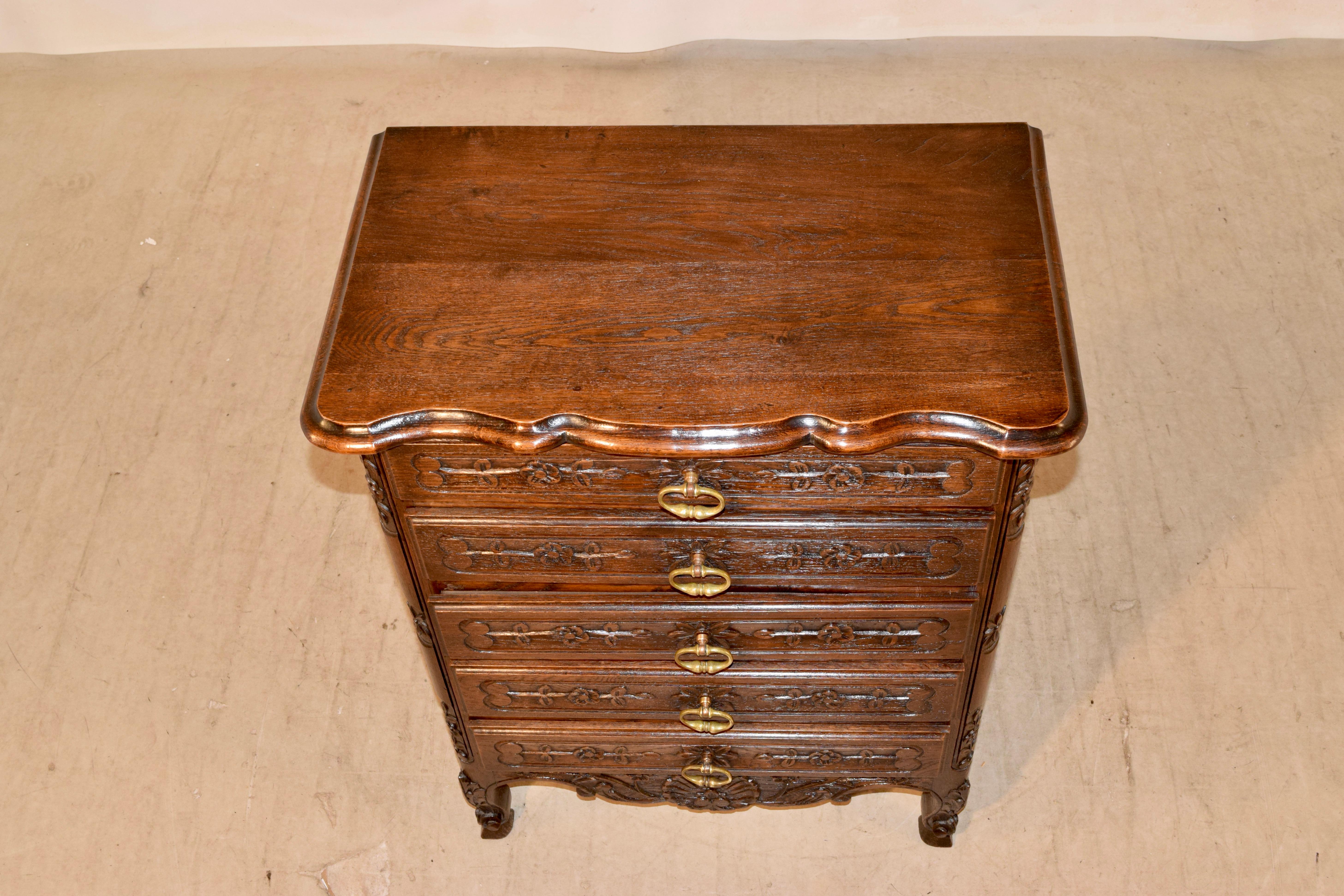 19th Century French Single Chest of Drawers 1