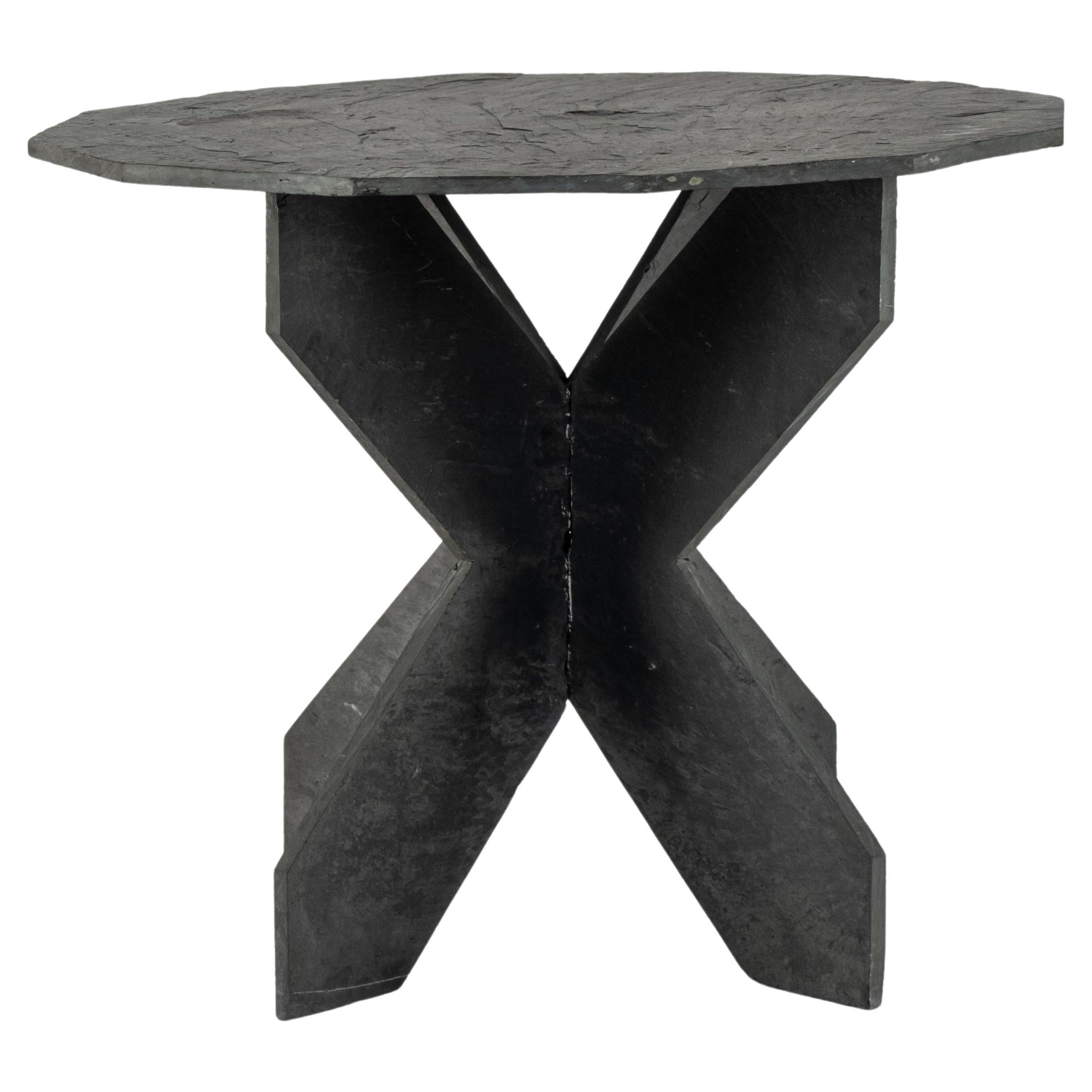 19th Century French Slate Table For Sale