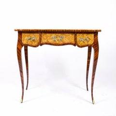 19th Century French Small Louis XV Trelliswork Ladies' Desk or Bureau Plat