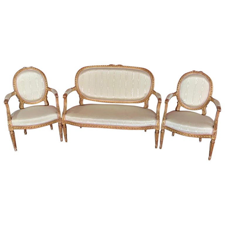 19th Century French Sofa And Chairs France For At 1stdibs 19th Century French Sofa Chairs France For