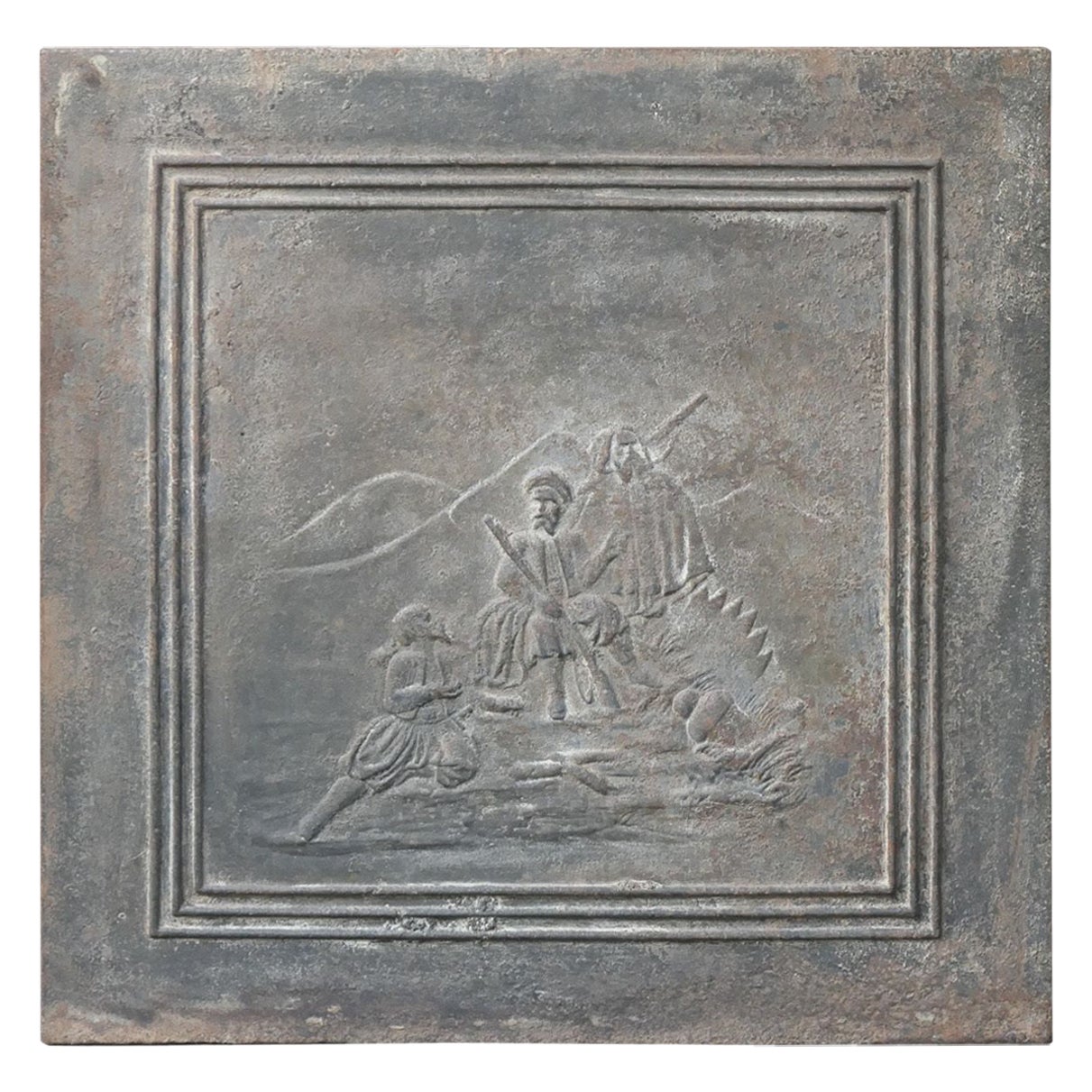 19th Century French 
Soldiers
 Fireback / Backsplash