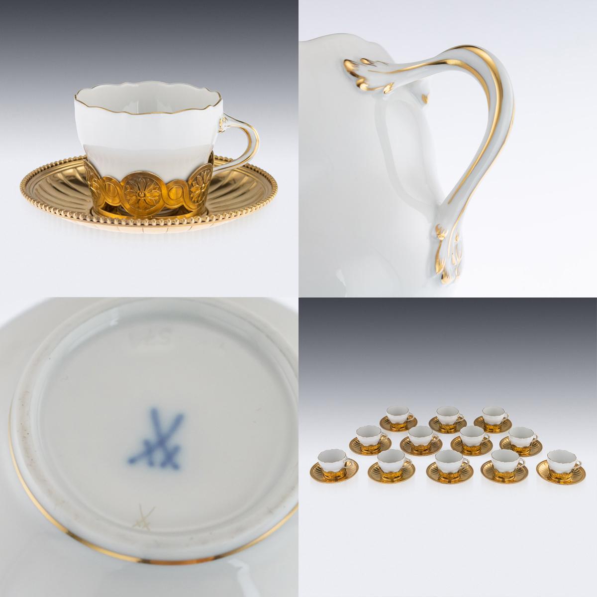 19th Century French Solid Silver-Gilt Tea Service, Cardeilhac, Paris circa 1870 3