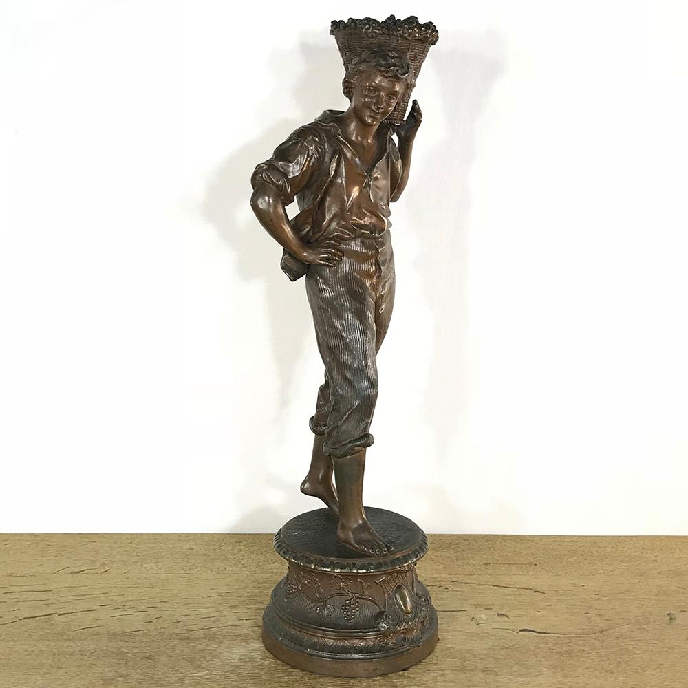 Belle Époque Statue française du 19ème siècle en vente