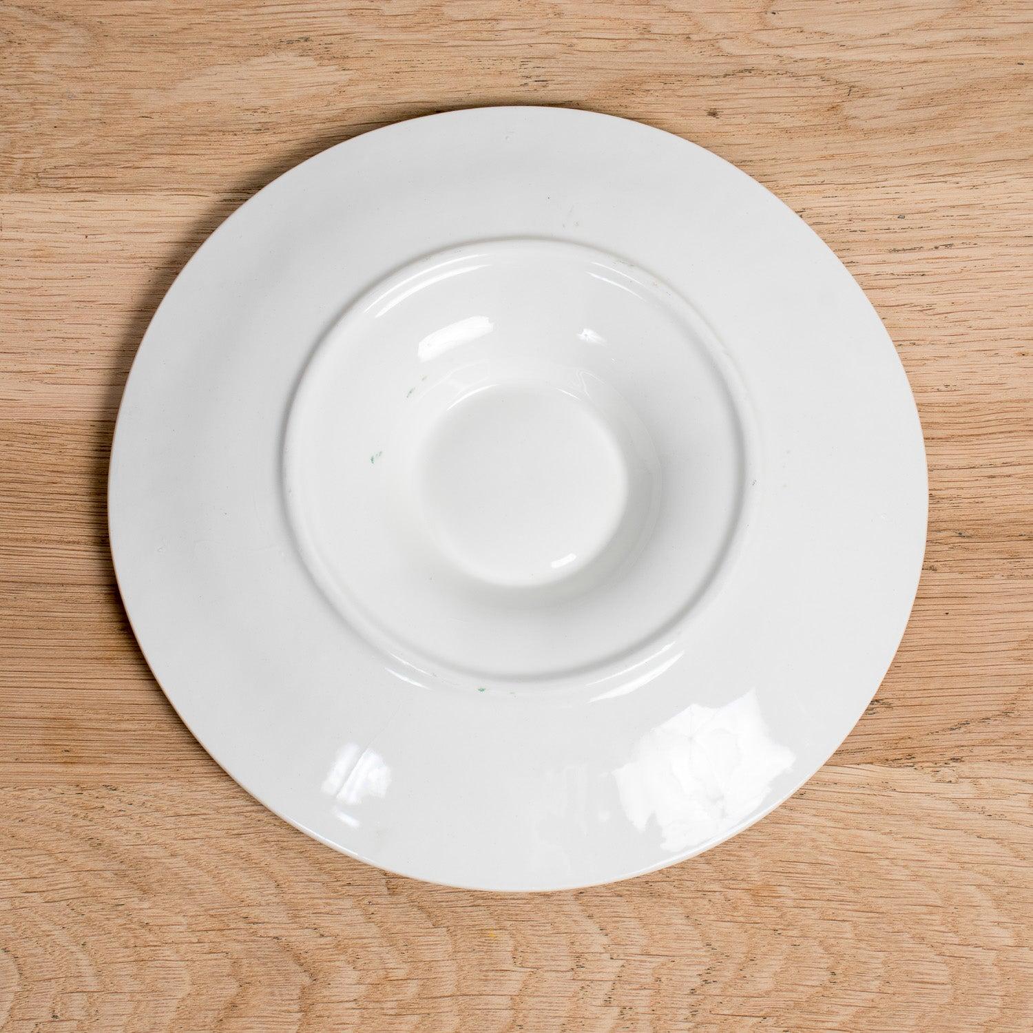 19th Century French St. Clement Basketweave & Rope Oyster Plates, Sold per Item For Sale 4