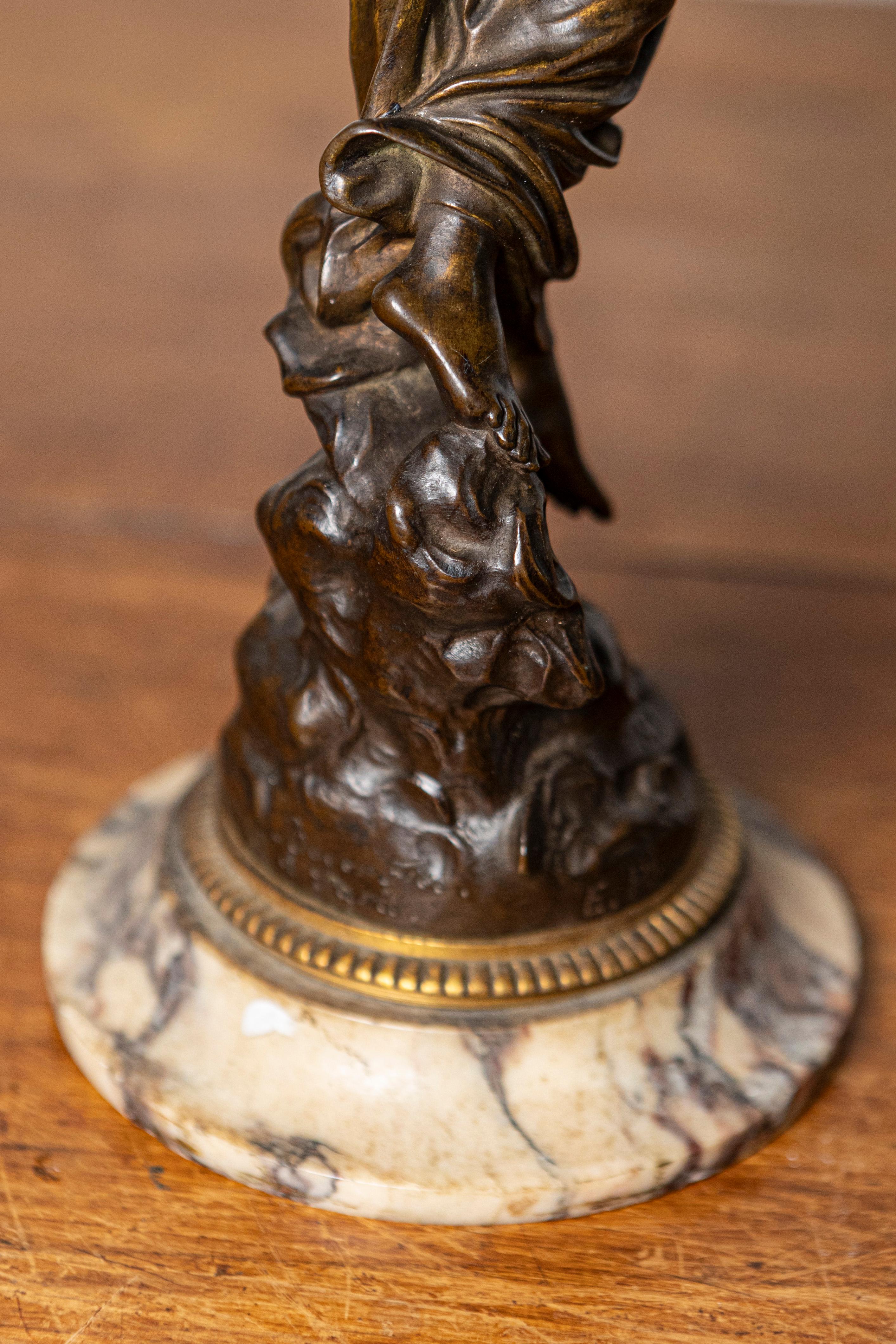 Bronzo Statuetta francese del XIX secolo in vendita
