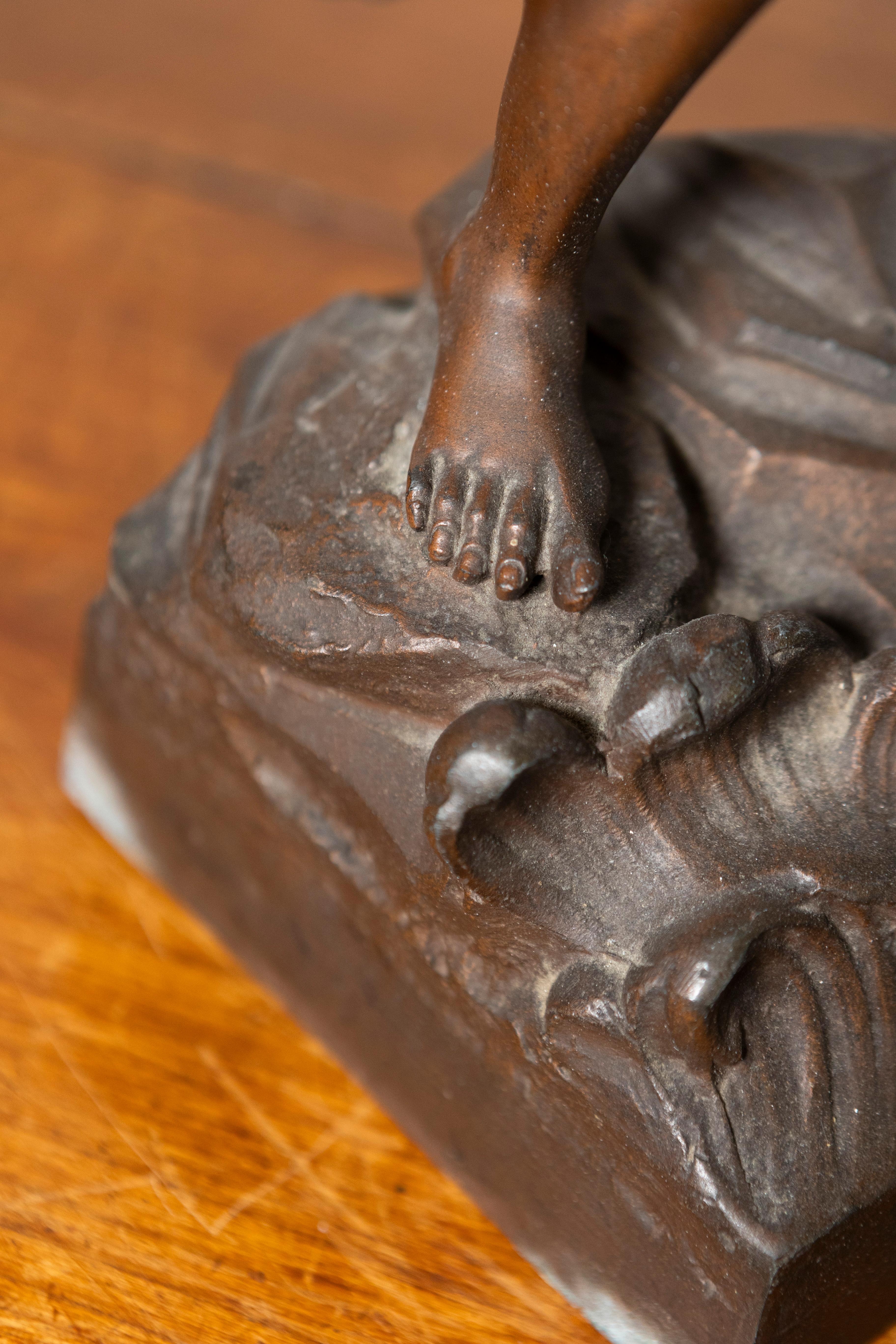 Bronzo Statuetta francese del XIX secolo in vendita