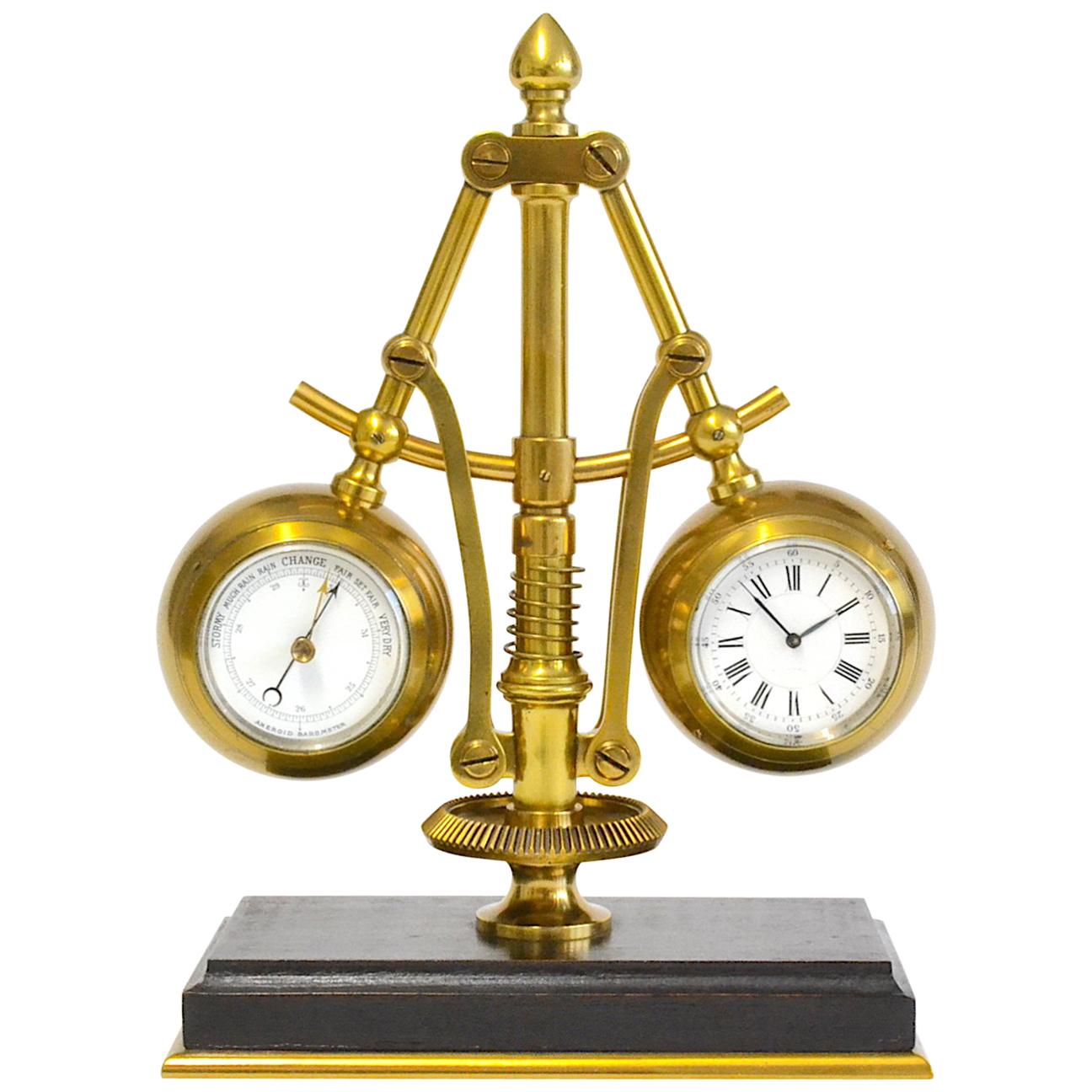 19th Century French Steam Clock For Sale