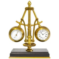 19th Century French Steam Clock