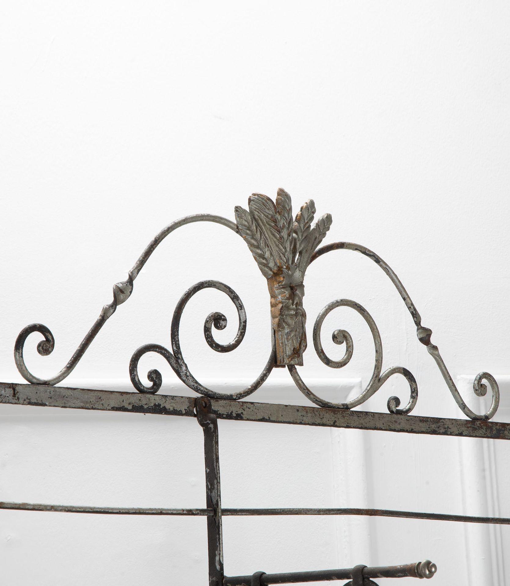 19th Century French Steel and Brass Bakers Shelves For Sale 1