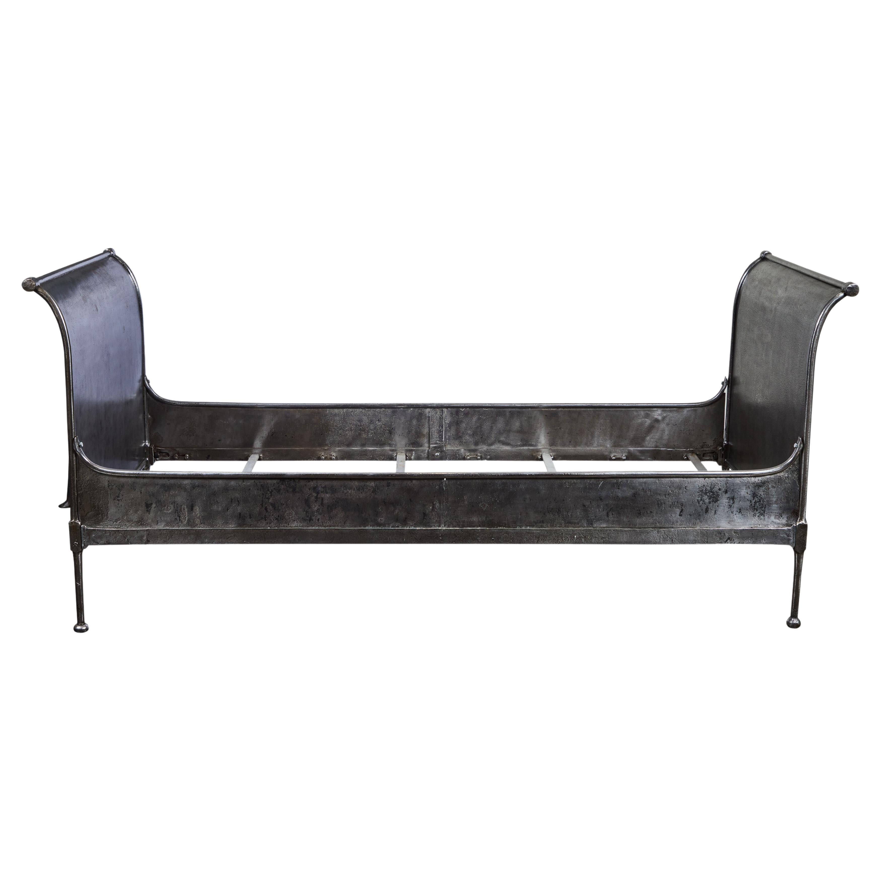 19th Century French Steel Daybed For Sale