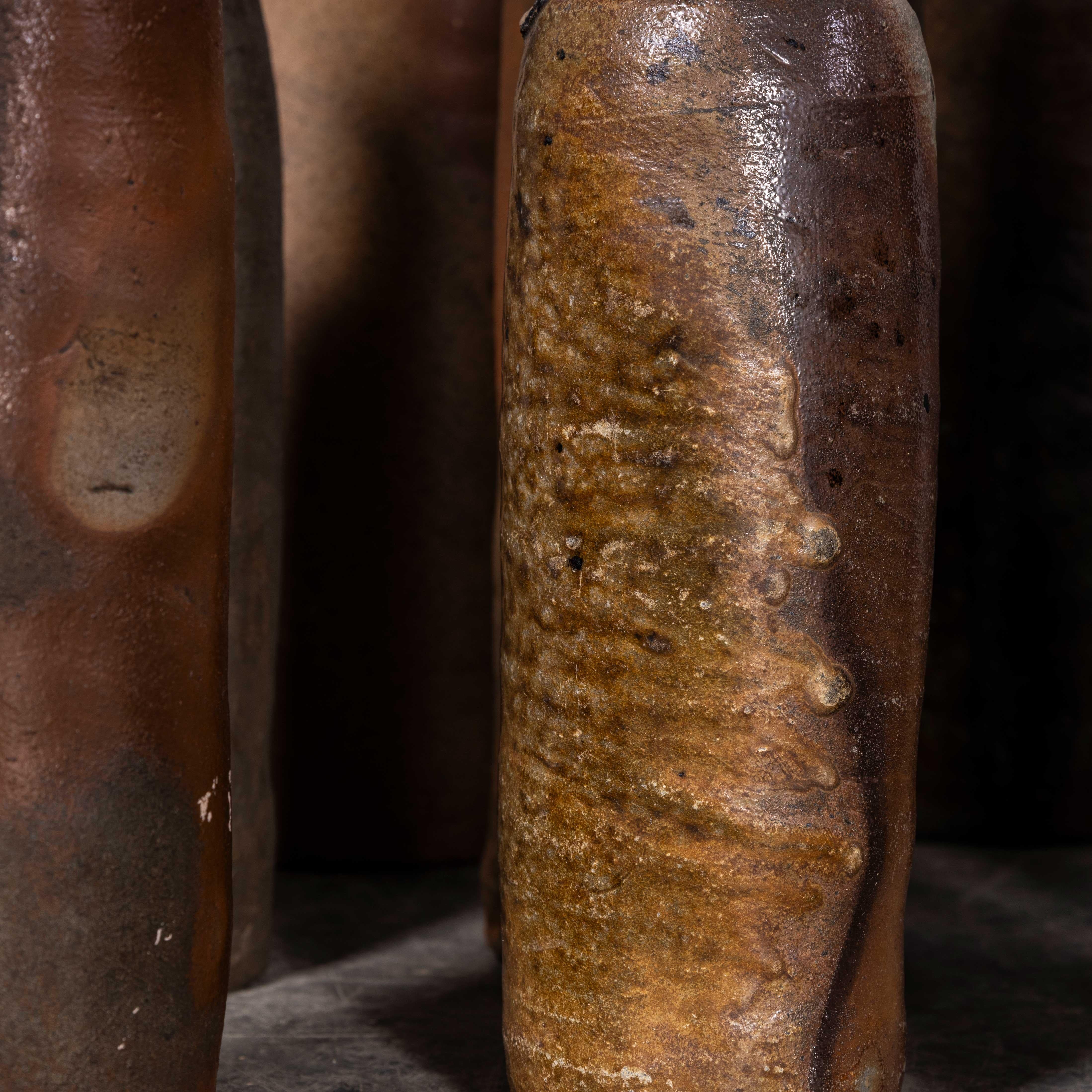 19th Century French Stoneware Bottles For Sale 2