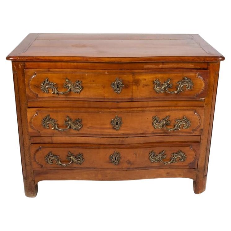 19th Century French Style Three Drawer Chest of Drawers For Sale