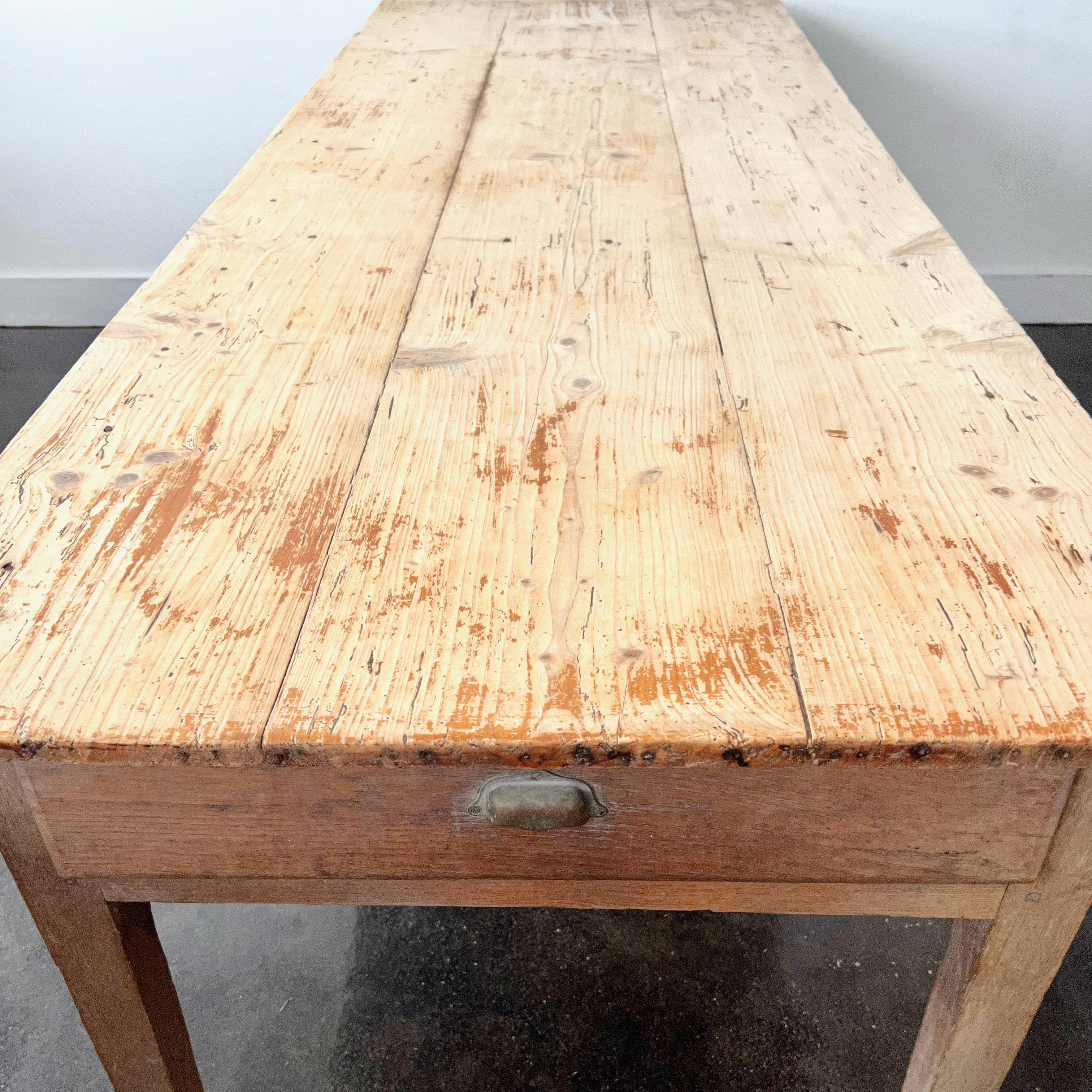 19th century French Super Long Table For Sale 4