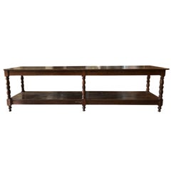 19th Century French Table a Drapier