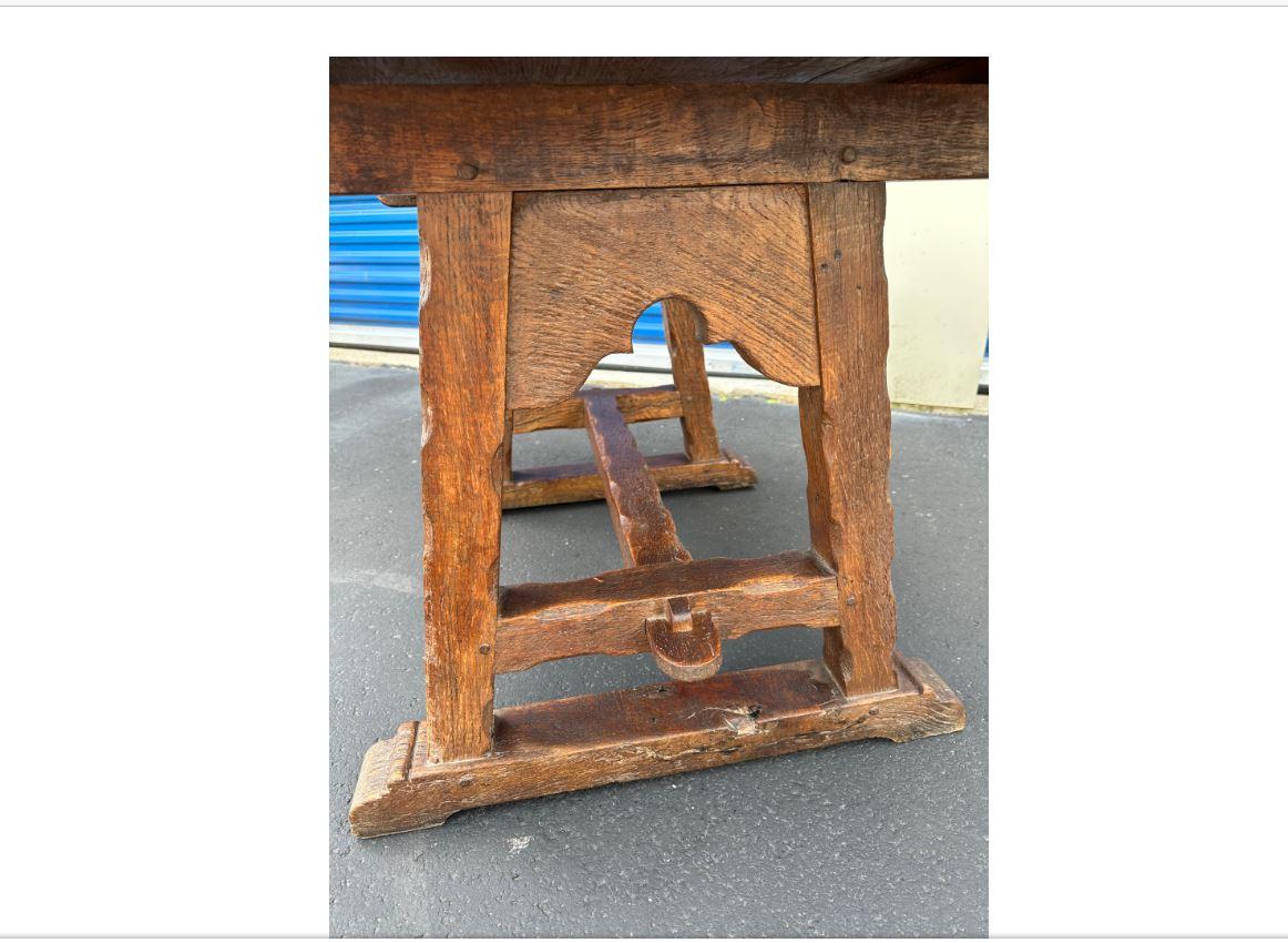 Hardwood 19th Century French Table For Sale