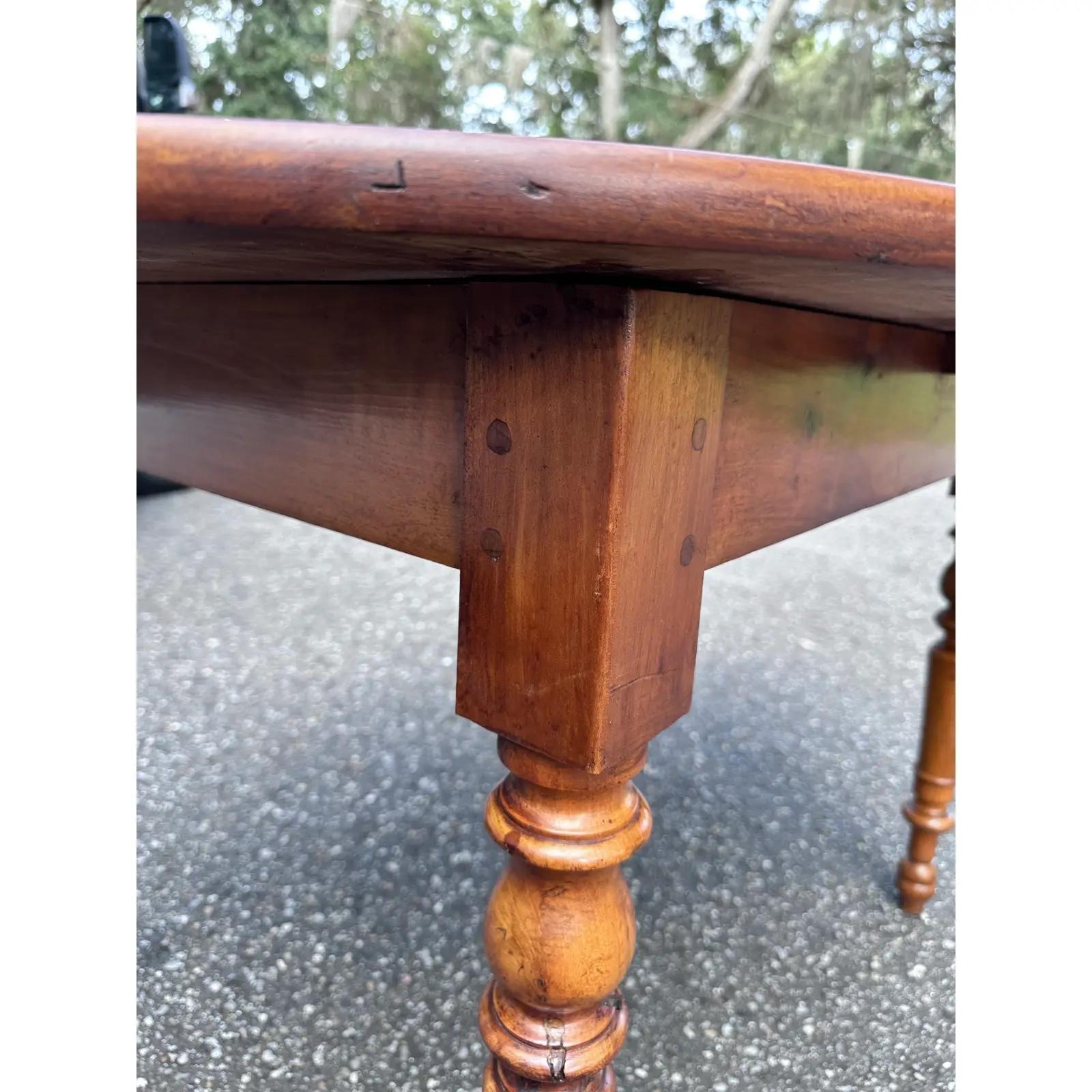 Hardwood 19th Century French Table For Sale