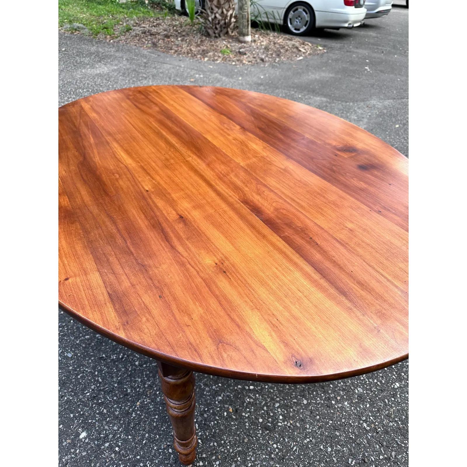 Bois de feuillus Table française du 19ème siècle en vente