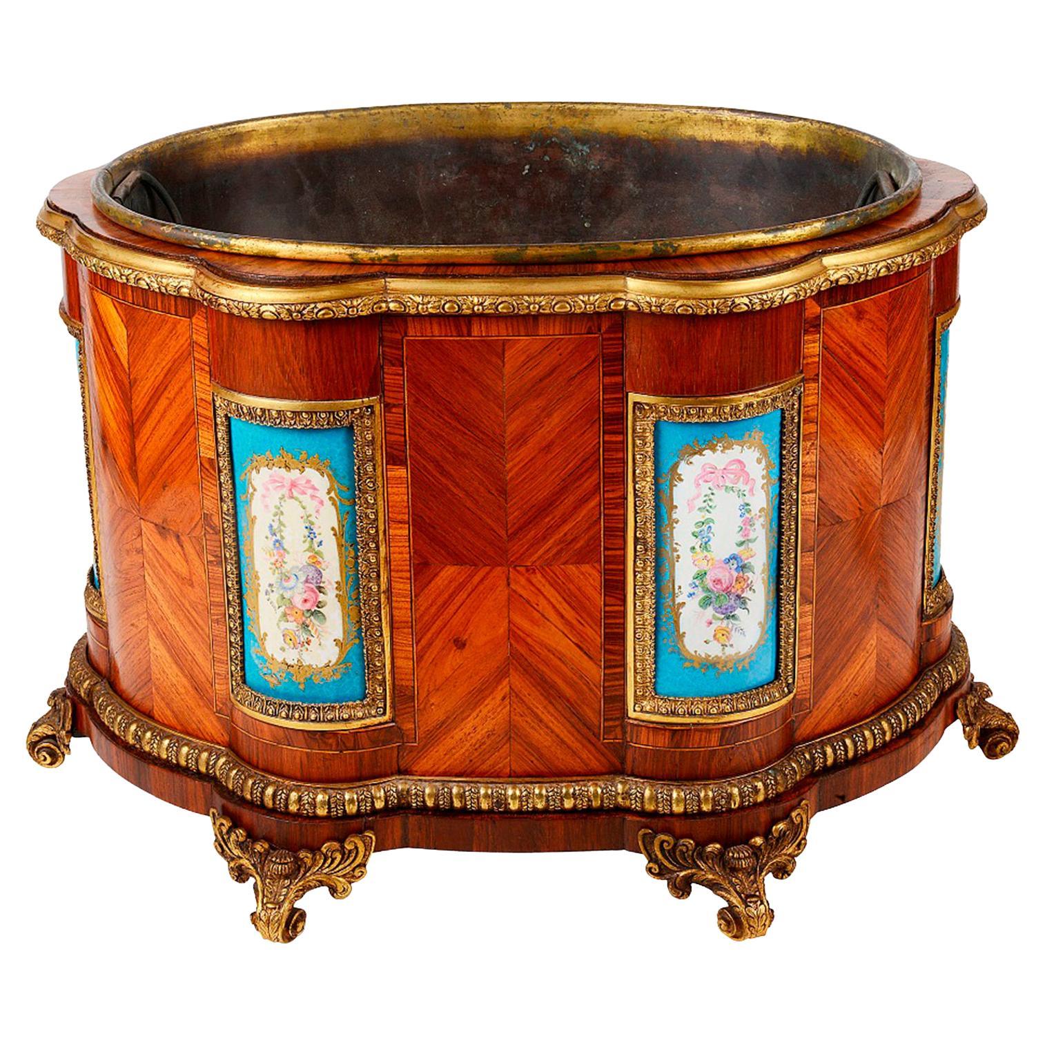 19th Century French Table Jardiniere For Sale
