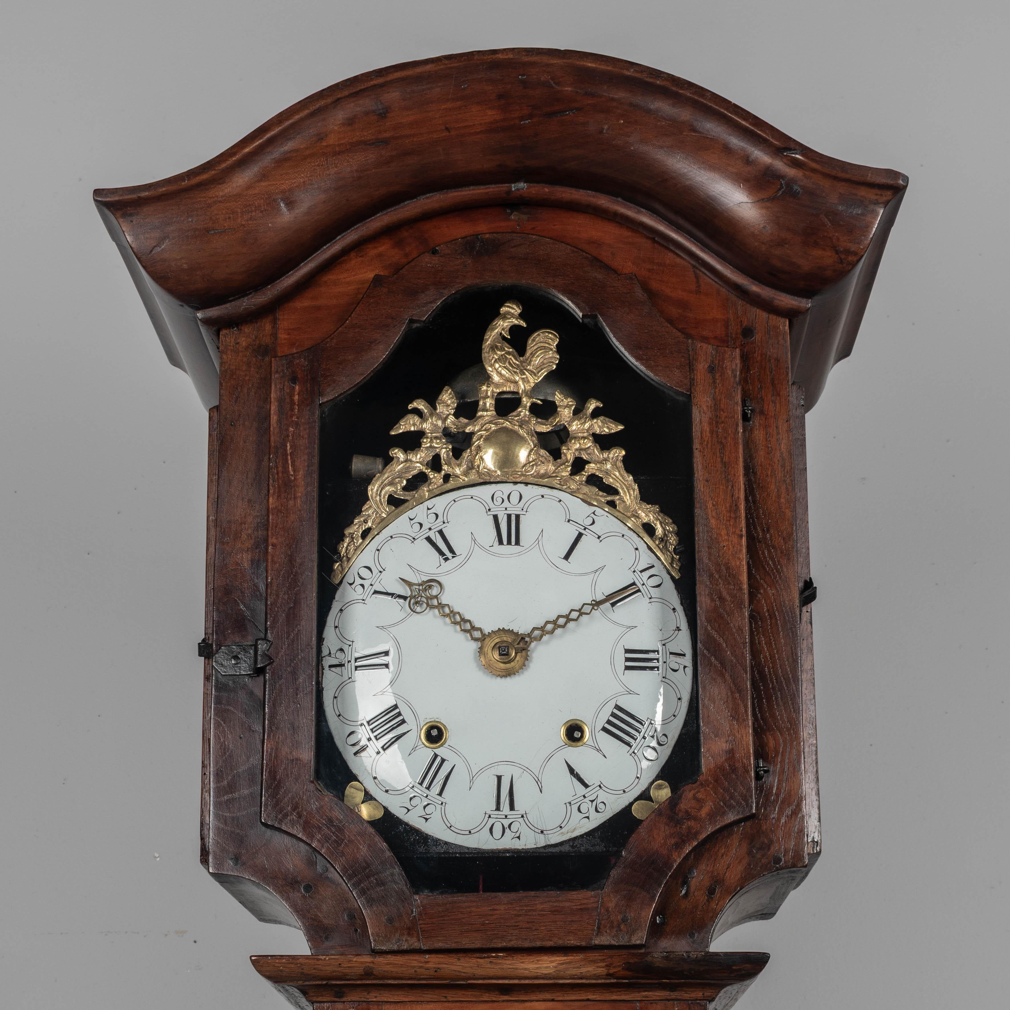 Orologio francese a cassa alta del XIX secolo o Horloge de Parquet in vendita 3