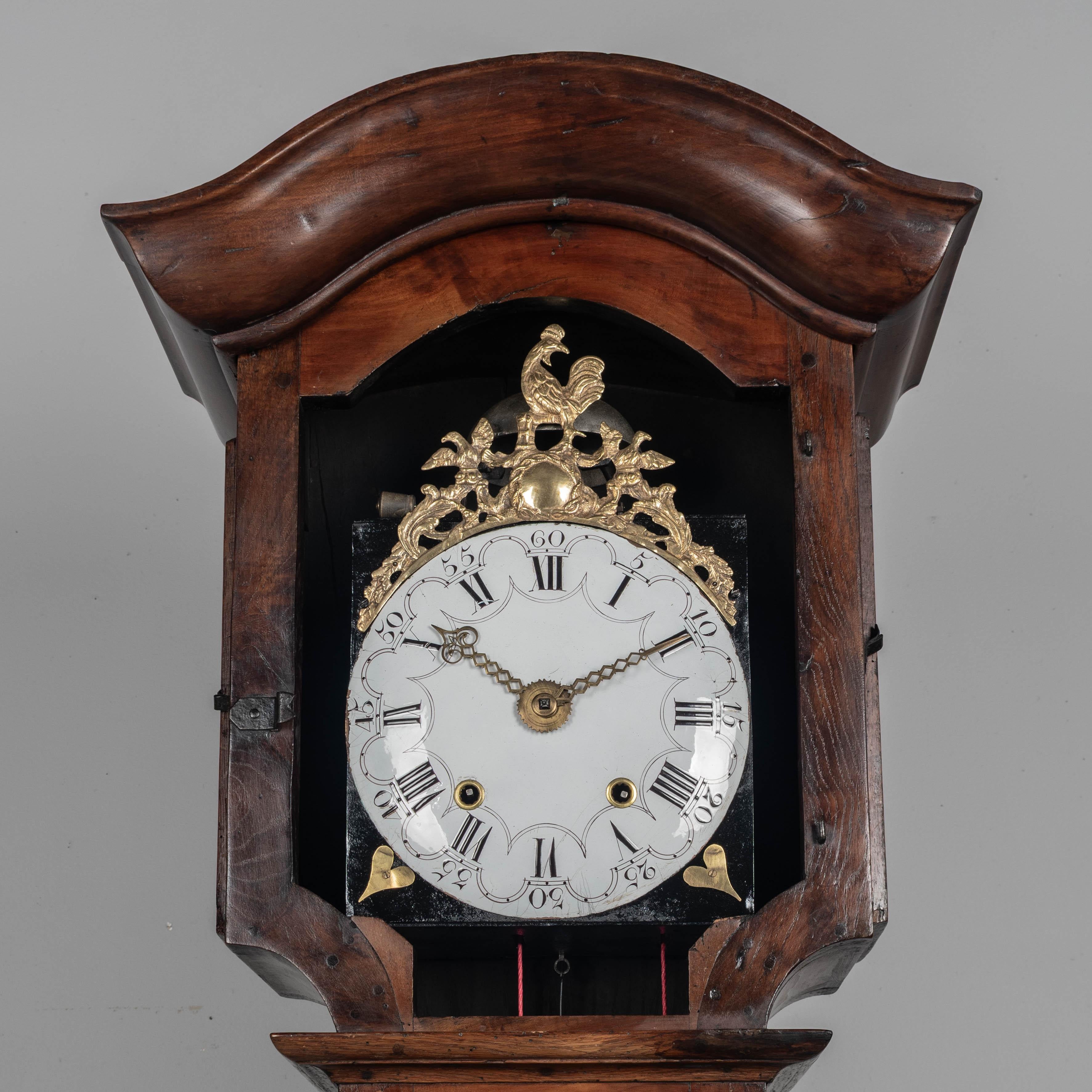 Orologio francese a cassa alta del XIX secolo o Horloge de Parquet in vendita 4