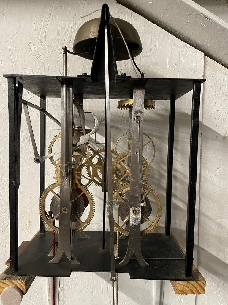 19th Century French Tall Case Clock or Horloge De Parquet For Sale 6