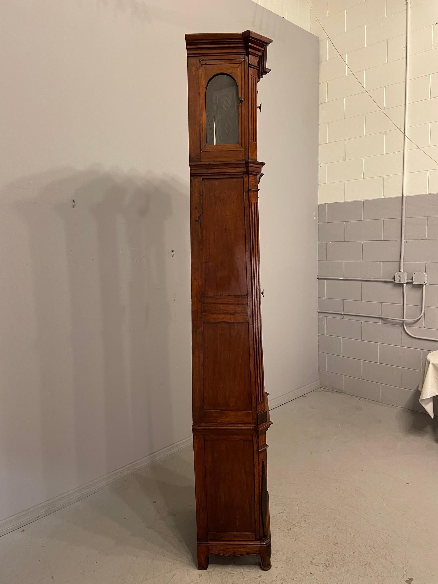 19th Century French Tall Case Clock or Horloge De Parquet For Sale 8