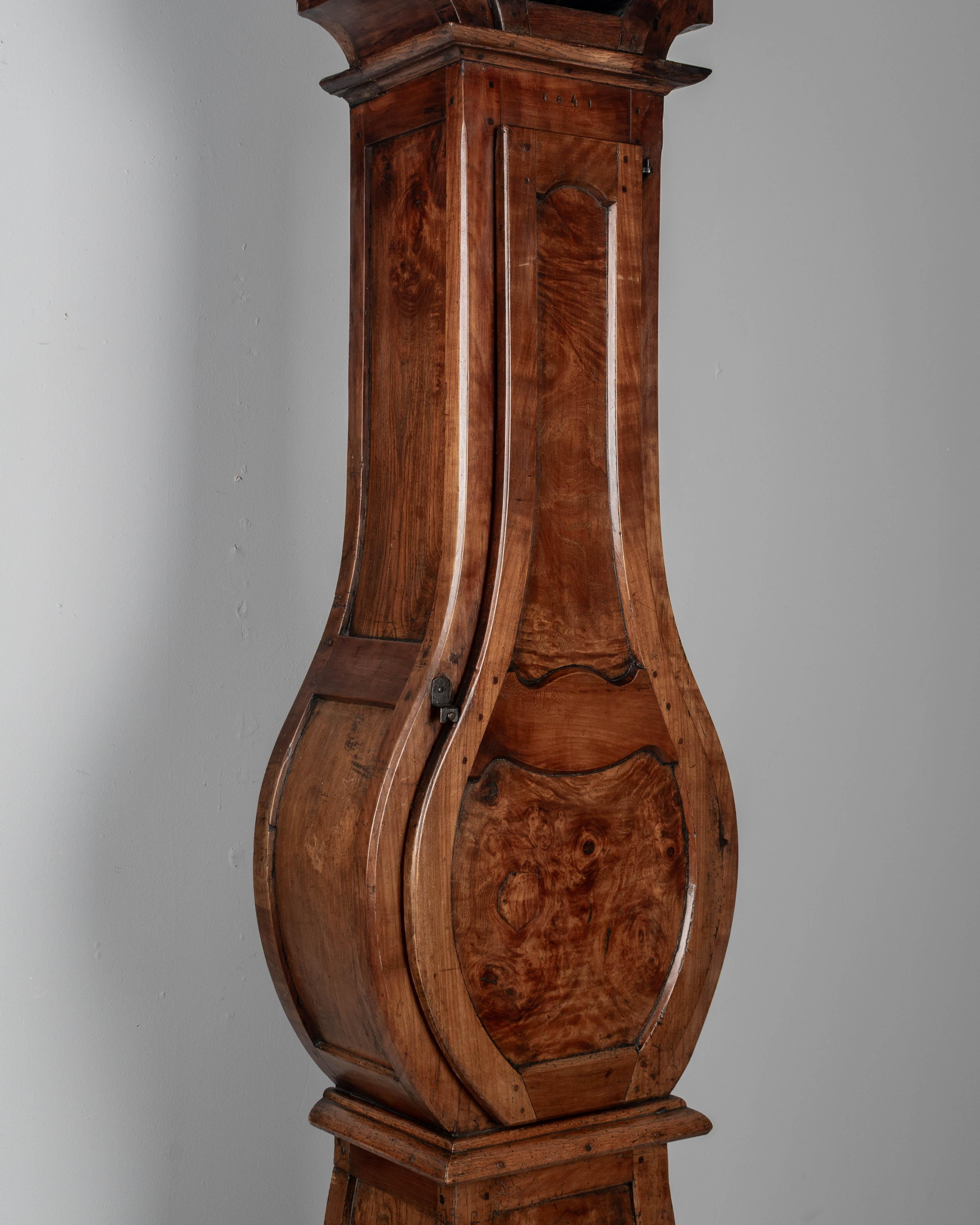 Francese Orologio francese a cassa alta del XIX secolo o Horloge de Parquet in vendita