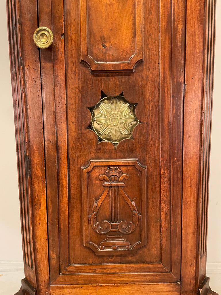 19th Century French Tall Case Clock or Horloge De Parquet For Sale 2