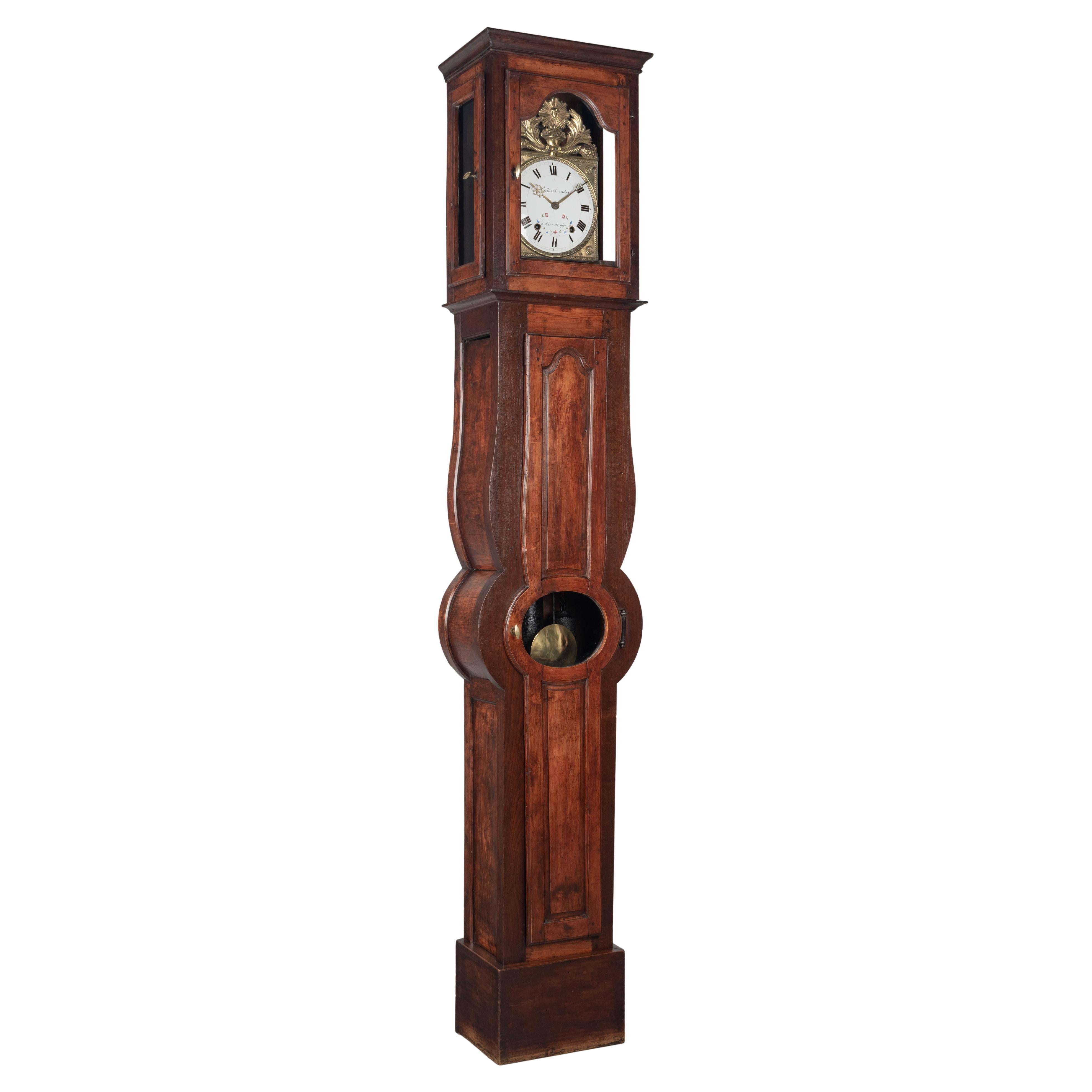 Horloge de Parquet ou Tall Case Clock française du 19ème siècle