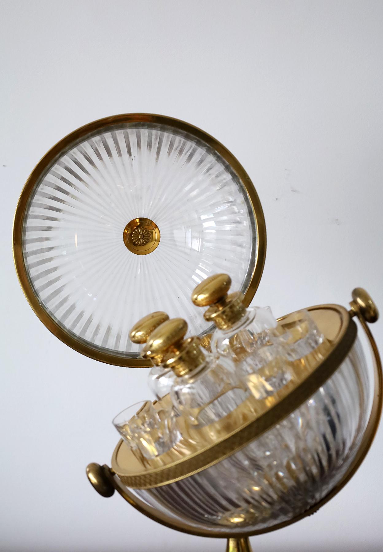 Set da liquore Tantalus francese del XIX secolo in vendita 6