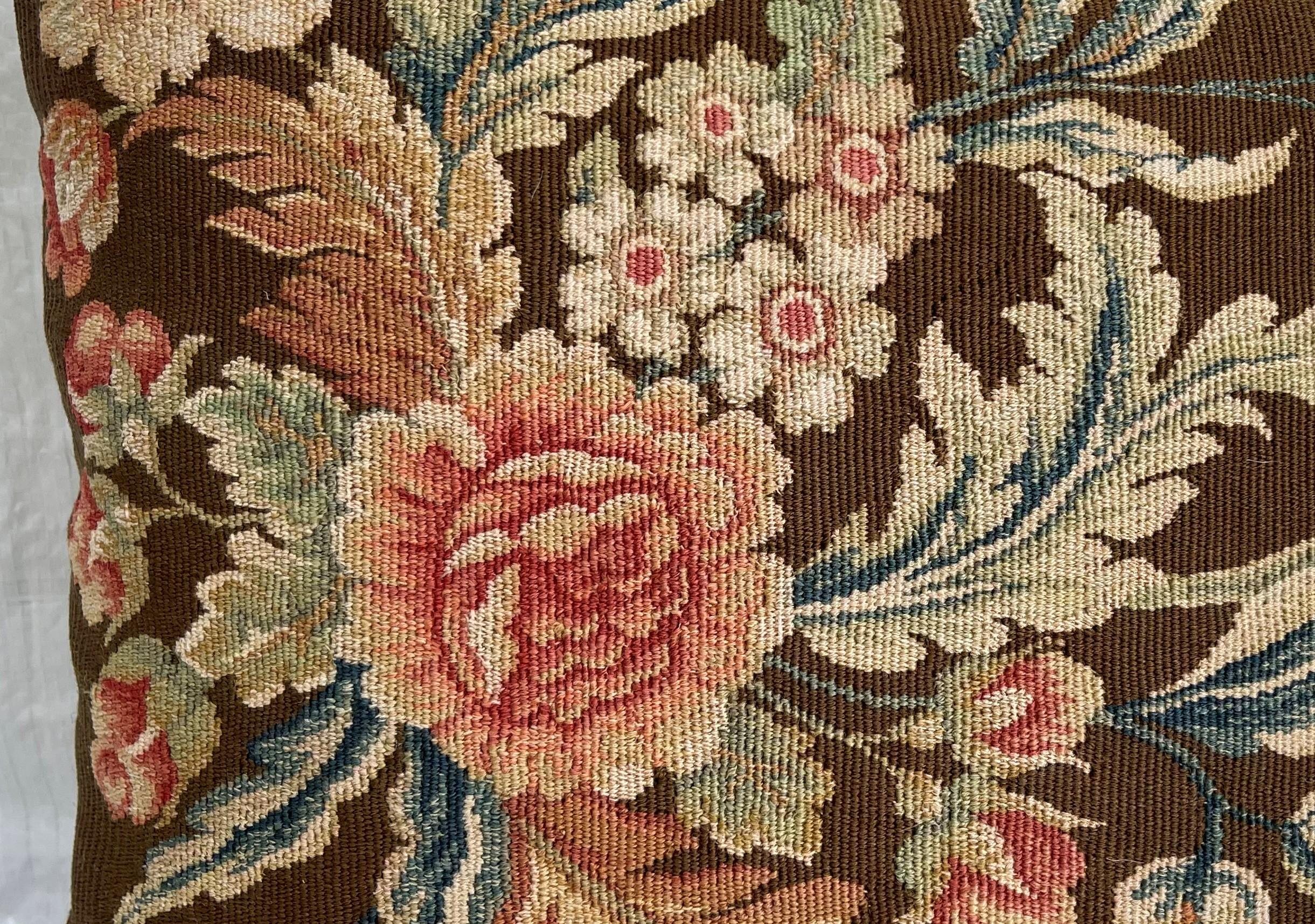 Empire 19th Century French Tapestry Pillow - 13